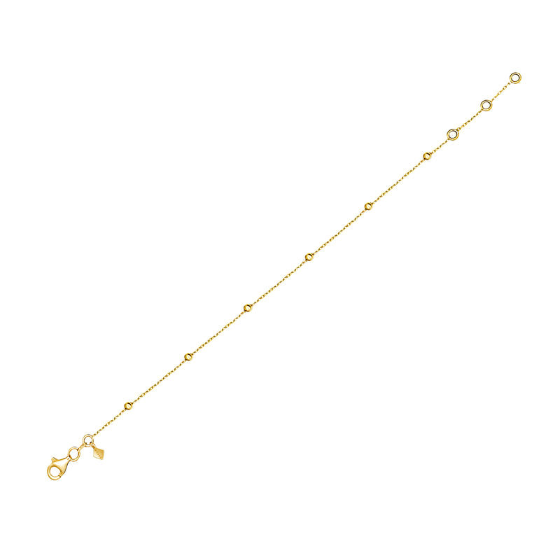 Essential Ball Bracelet - 14 karat gold bracelet for women